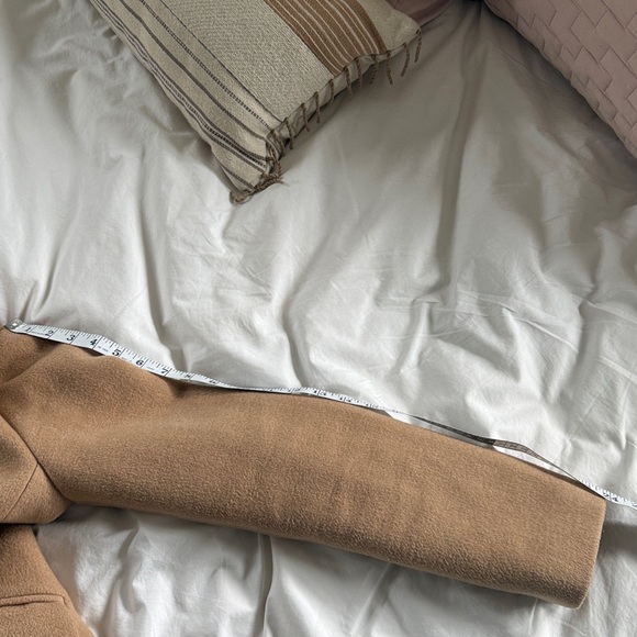 Gap Camel Long Wool Blend Top Coat - Picture 6 of 6